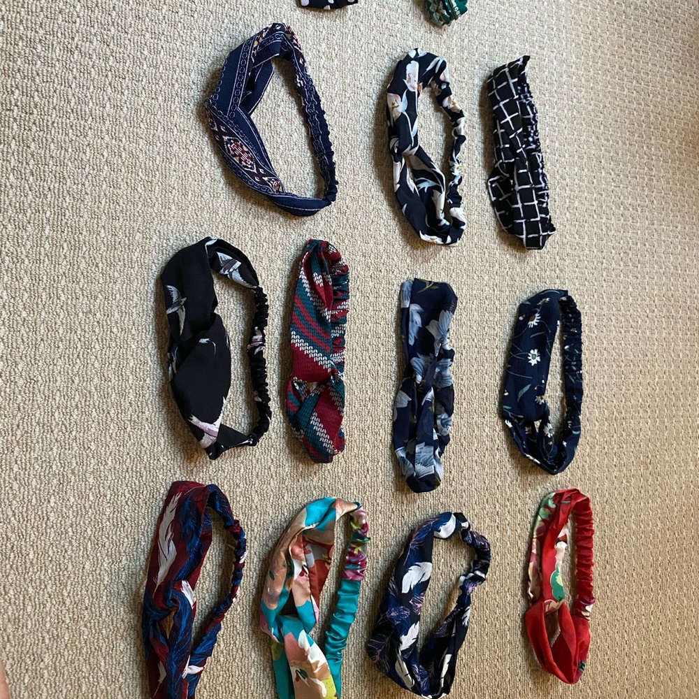 13 Brand new, never worn headbands